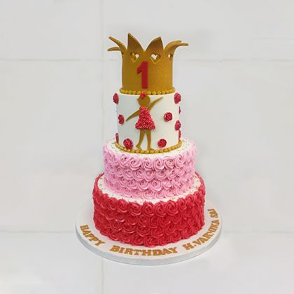 Crown Themed Cake
