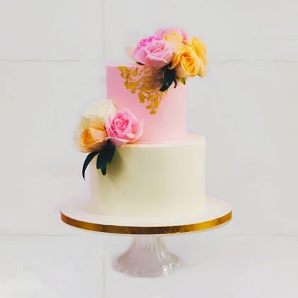 2- Tier Floral Delight Cake