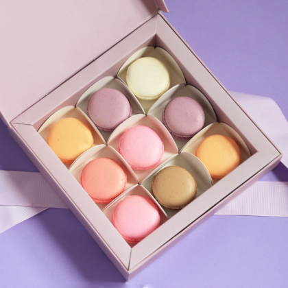 Classic French Macarons Assorted Flavours