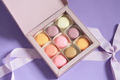 Classic French Macarons Assorted Flavours