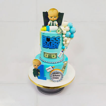 The Boss Baby Cake (Blue)