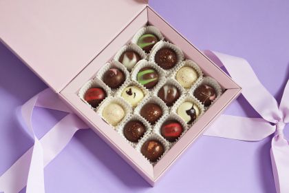 Chocolate Coated Domes Assorted Milk/Dark/White